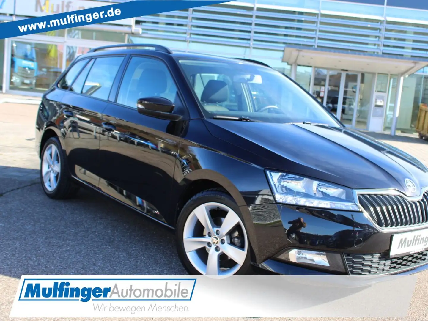 Skoda Fabia Combi 1.0TSI Active Klima Alu Bluetooth Schwarz - 1