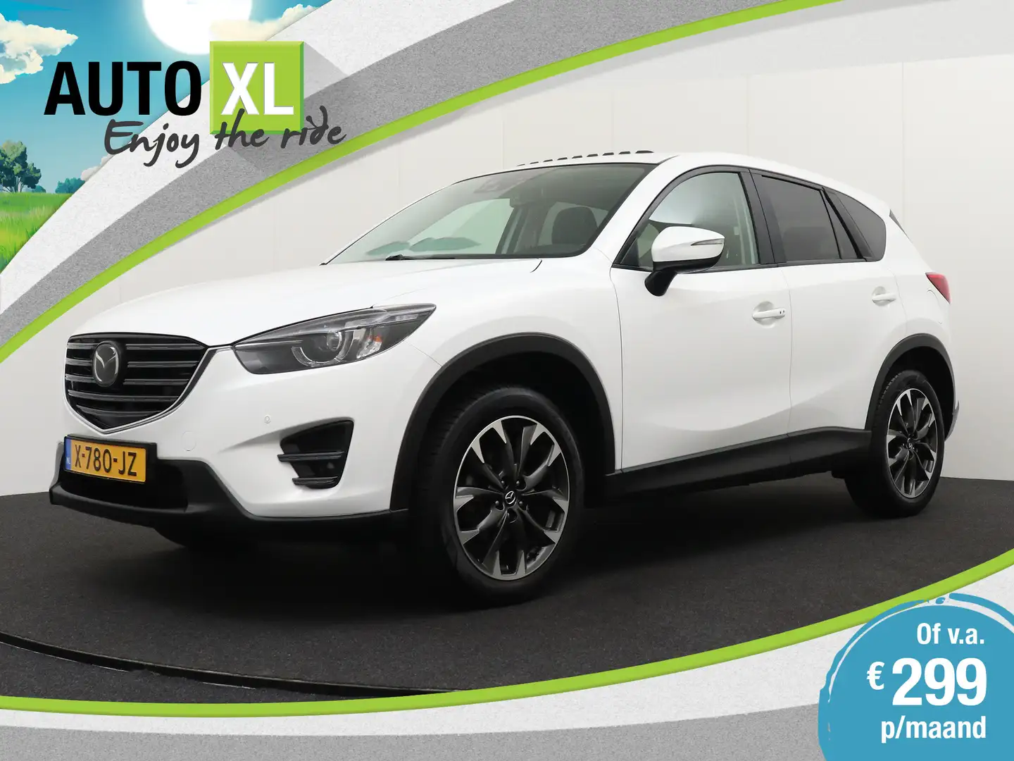 Mazda CX-5 2.5 SkyActiv-G 192 GT-M 4WD Trekhaak Pano-dak BOSE Wit - 1