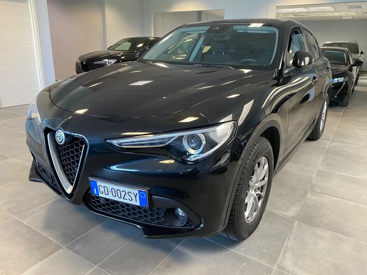 Alfa Romeo Stelvio 2.2 Turbodiesel 190 CV AT8 Q4 Business Nero - 1