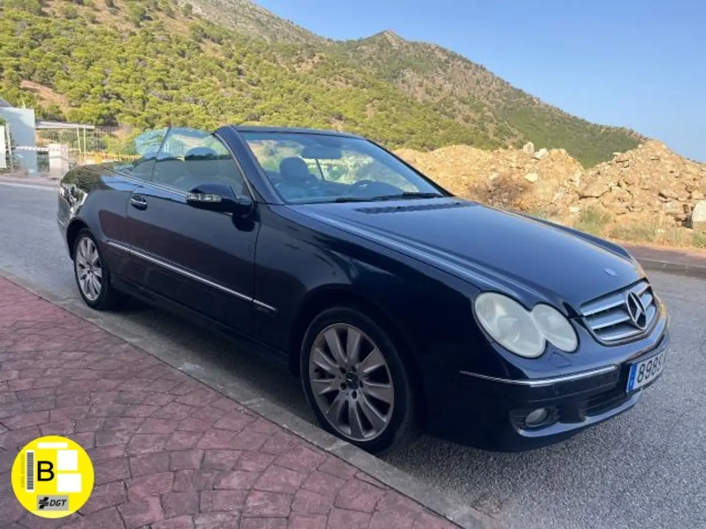 Mercedes-Benz CLK 200 Cabrio 320CDI Avantgarde 7G Modrá - 2