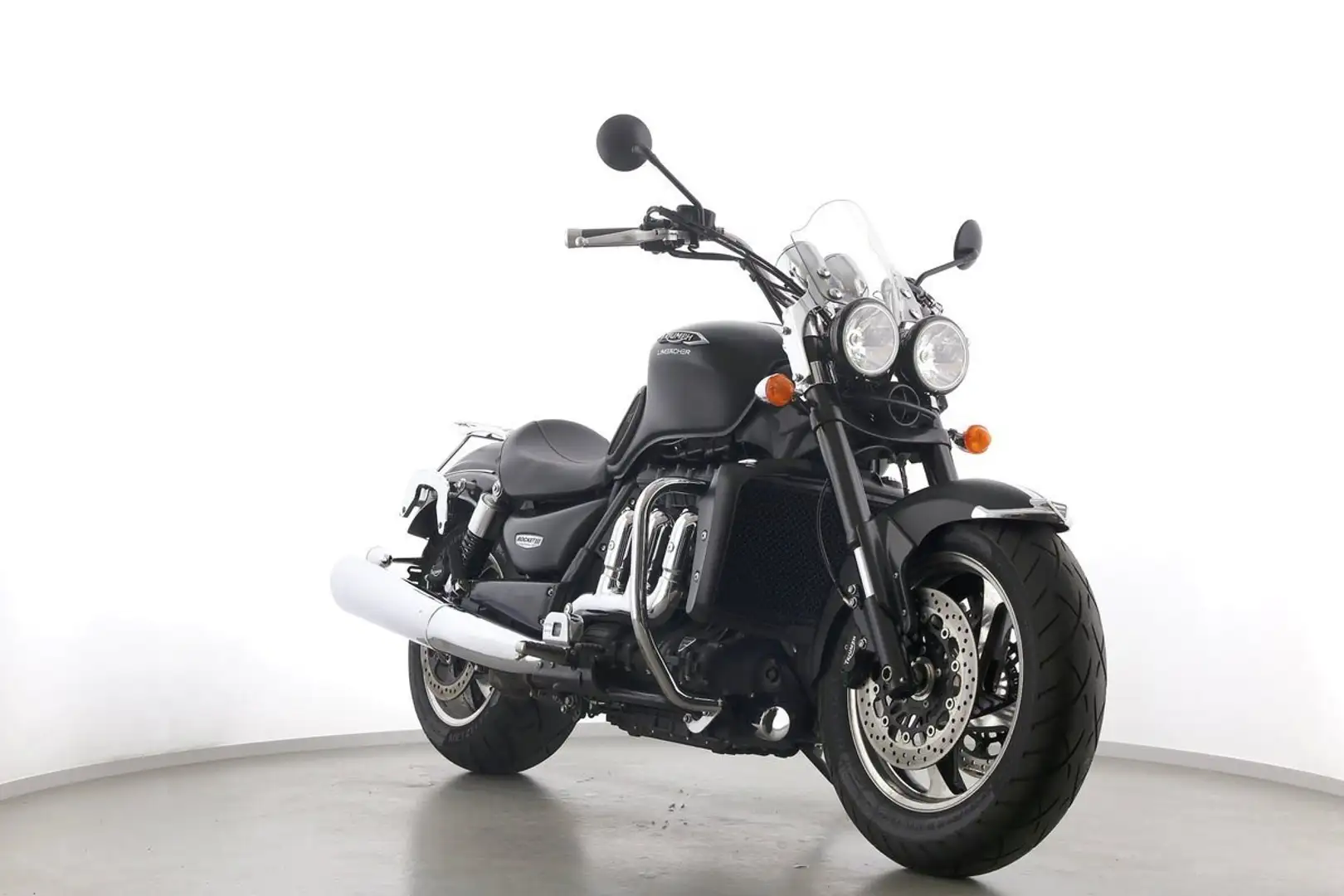 Triumph Rocket III Roadster ///- Windschild, Bügel, etc. Czarny - 2