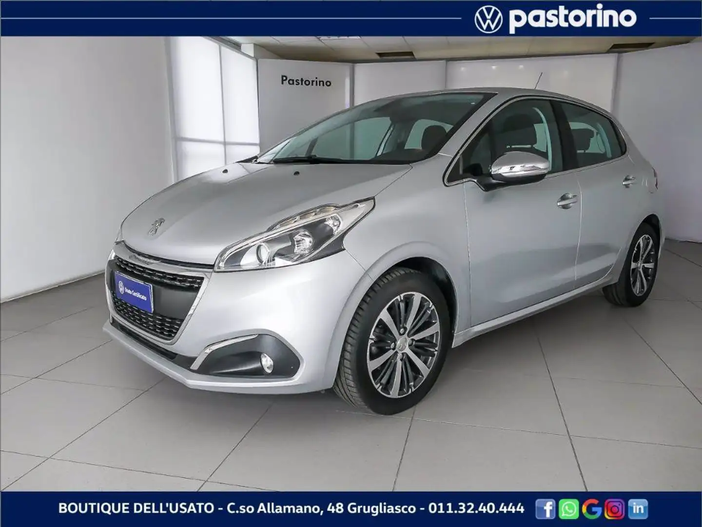Peugeot 208 1.6 HDI ALLURE 75CV Grigio - 1