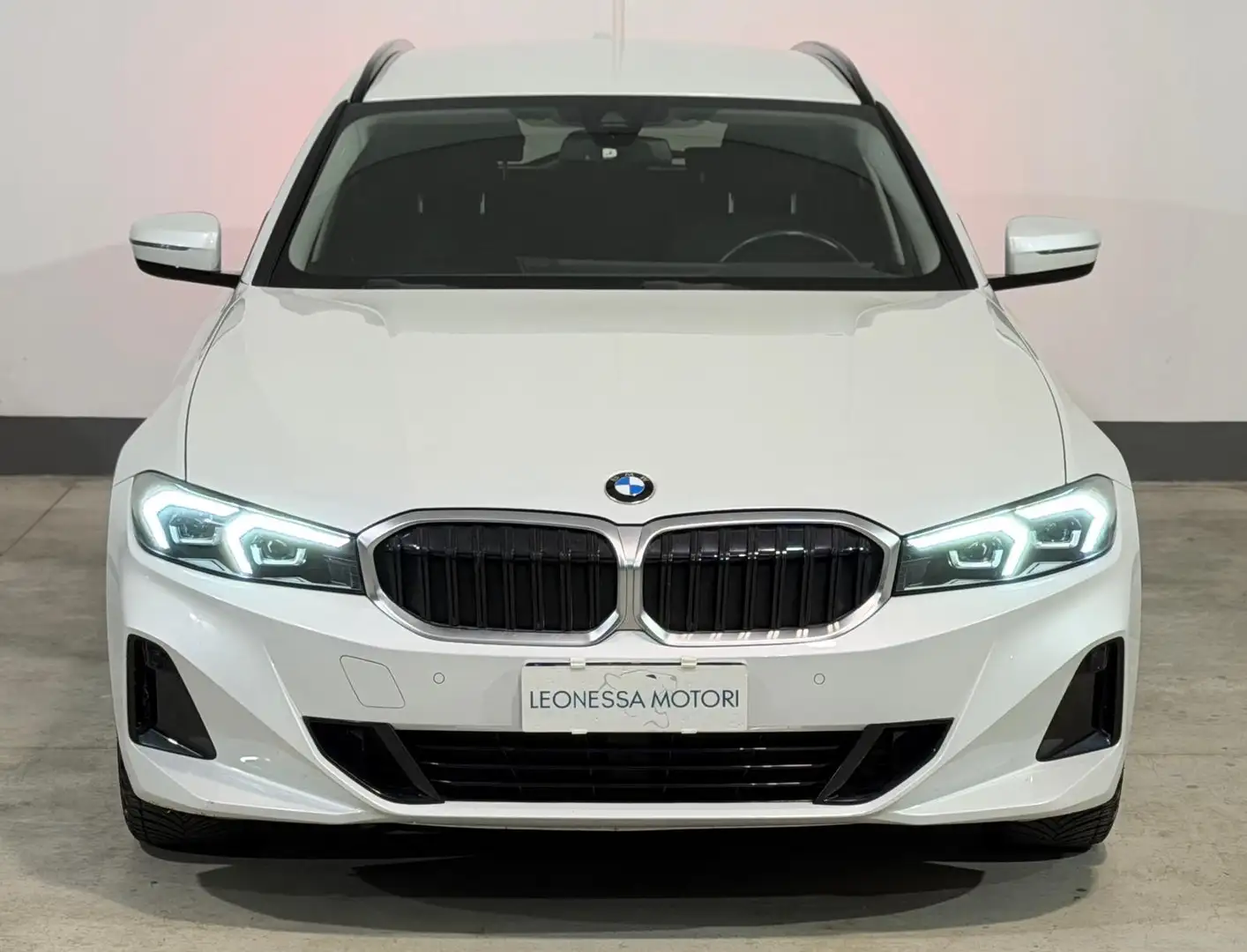 BMW 318 d Touring mhev 48V auto -NEW MODEL- Bianco - 2