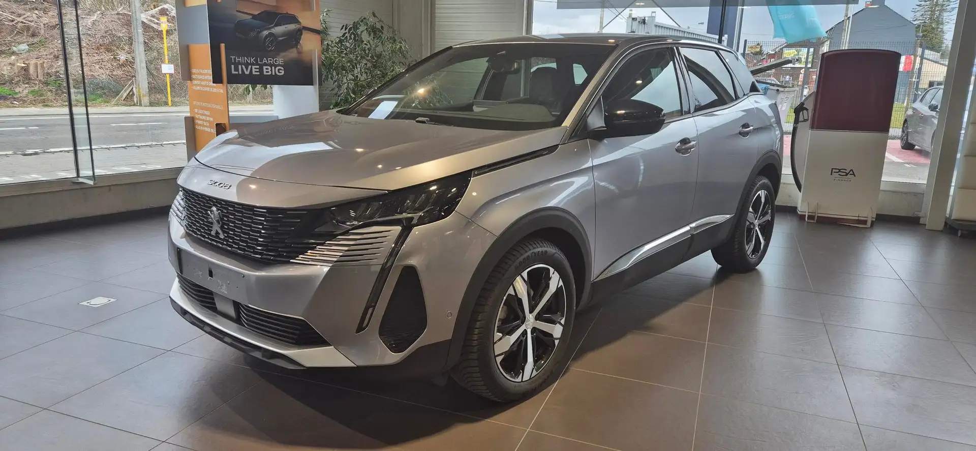 Peugeot 3008 1.5 BlueHDi Allure Pack Gris - 1