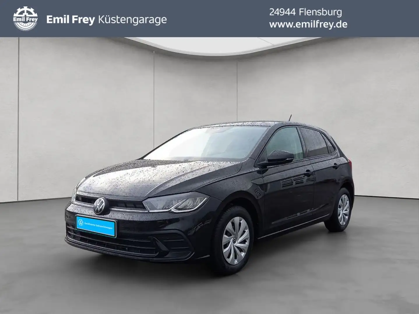 Volkswagen Polo 1.0 TSI -Life- DSG LED/ Navi/ GJR Schwarz - 1
