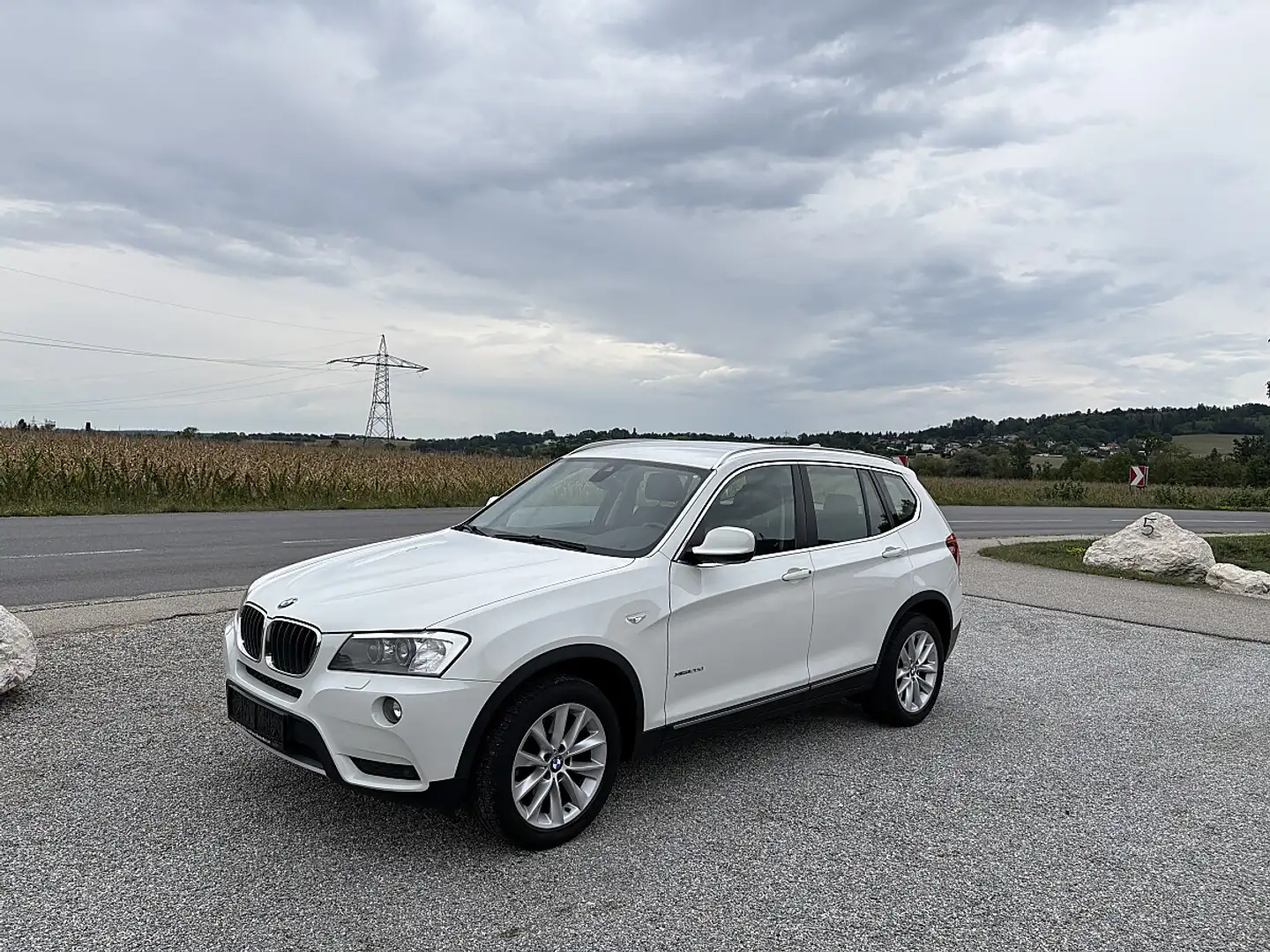 BMW X3 xDrive 20d Weiß - 2