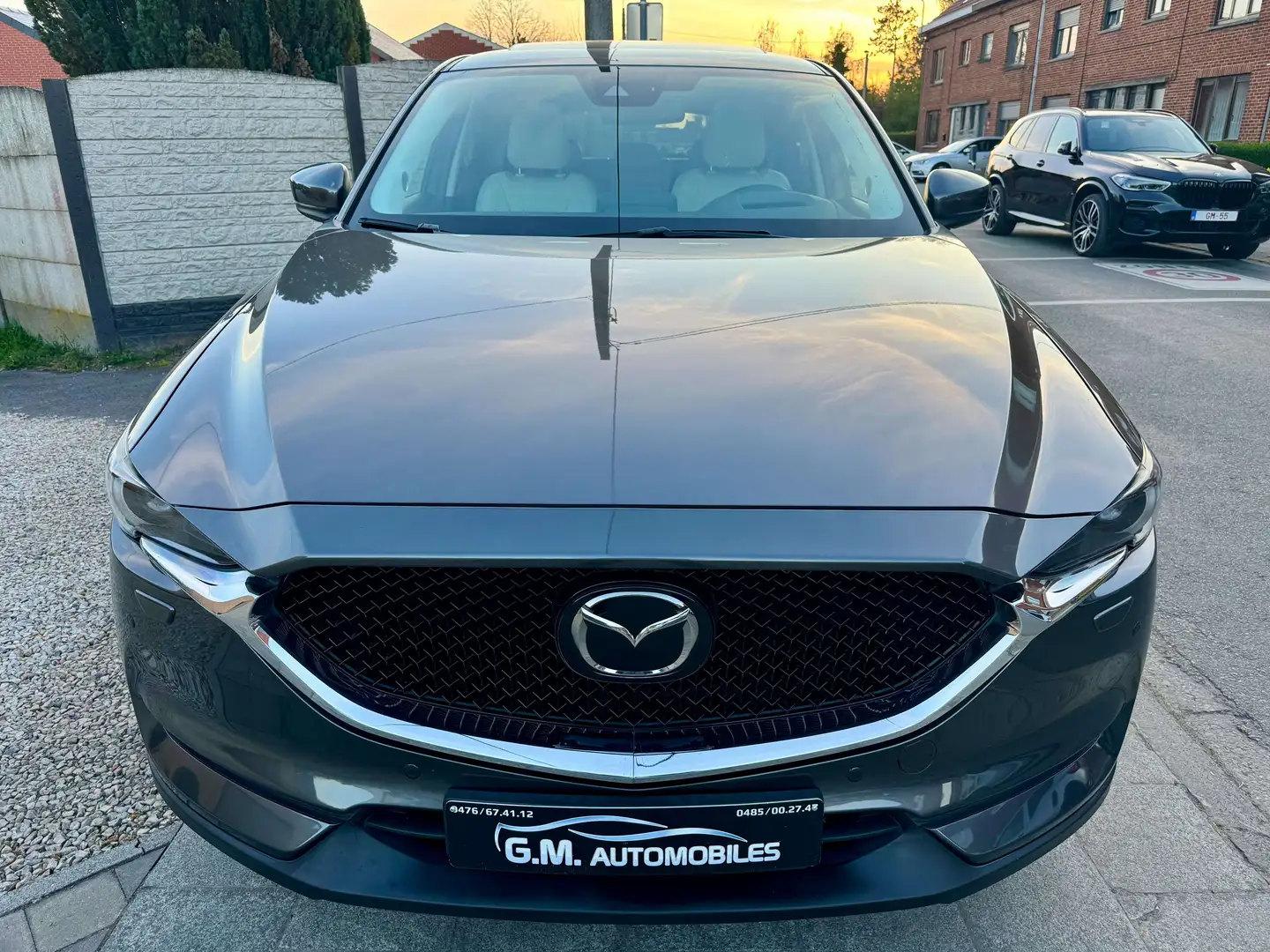 Mazda CX-5 2.2 SKYACTIV-D 4WD Skycruise*TOIT OUVRANT*CUIR* Gris - 2
