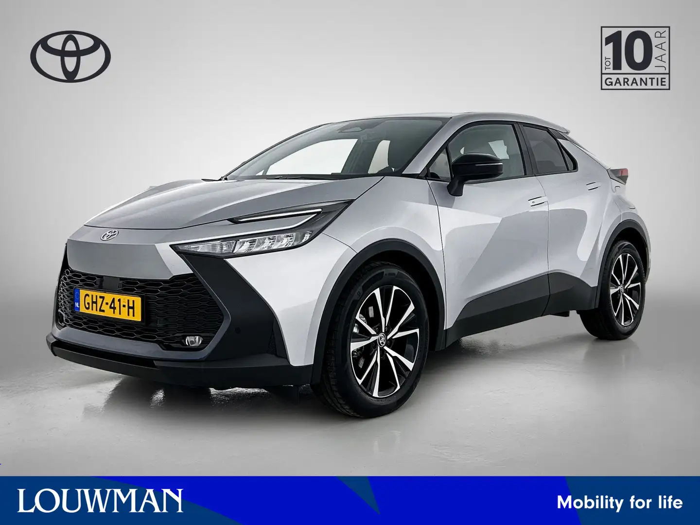 Toyota C-HR Hybrid 140 Dynamic | Fabr Garantie t/m 09-2034 mog Gris - 1