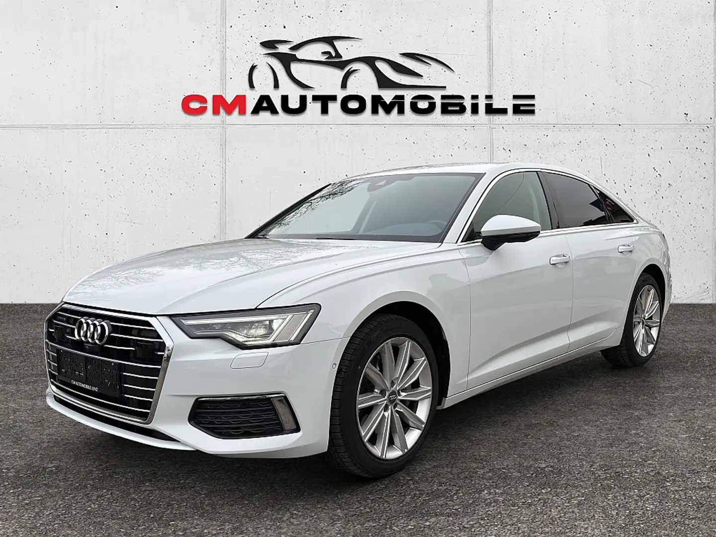 Audi A6 50 TDI quattro design tiptronic Blanc - 1