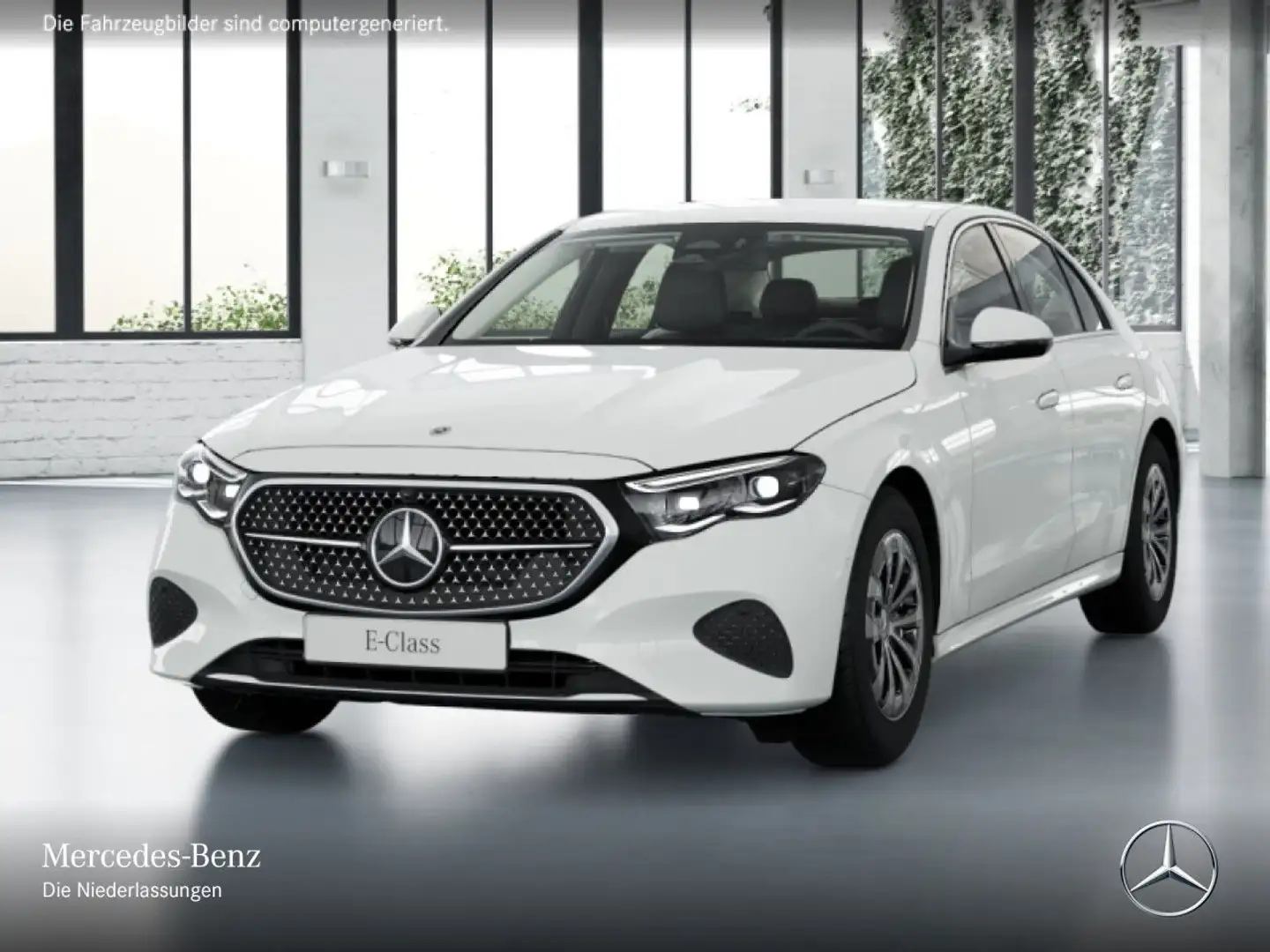 Mercedes-Benz E 200 Avantgarde 360° Distr. Spurhalt-Ass Memory Blanc - 2