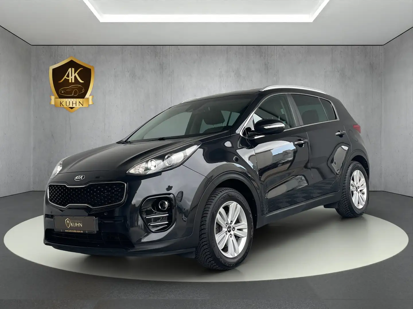 Kia Sportage 1.7 CRDi*Dream Team 2WD*R.KAM*LED*NAVI* Negro - 1