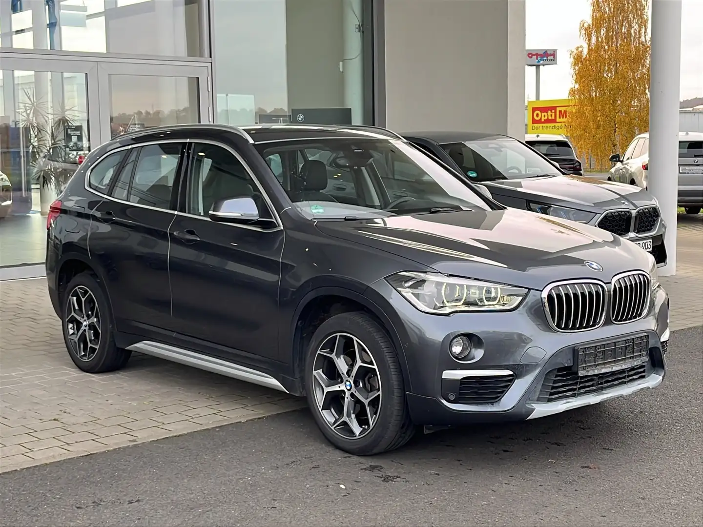BMW X1 xDrive 20d xLine HUD.AHK.RfK.LED.elek.Sitze Gris - 2