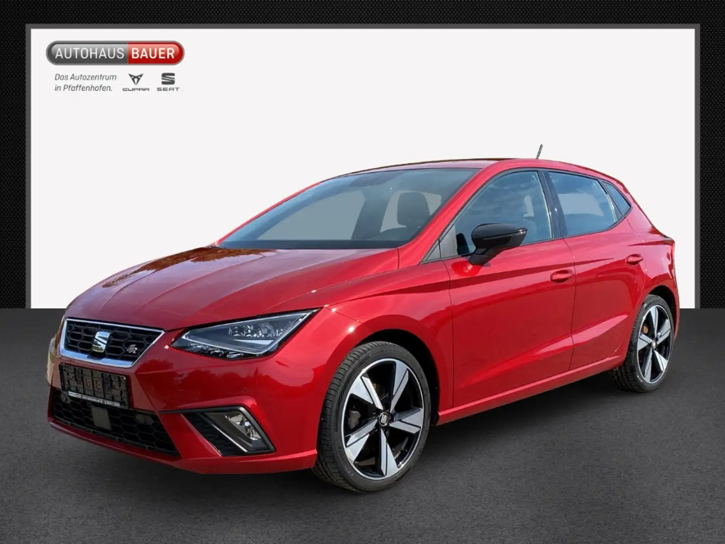 SEAT Ibiza FR 1.0 TSI ACC NAVI+FULLINK KAMERA VOLLED SITZHZ 1 Rood - 1