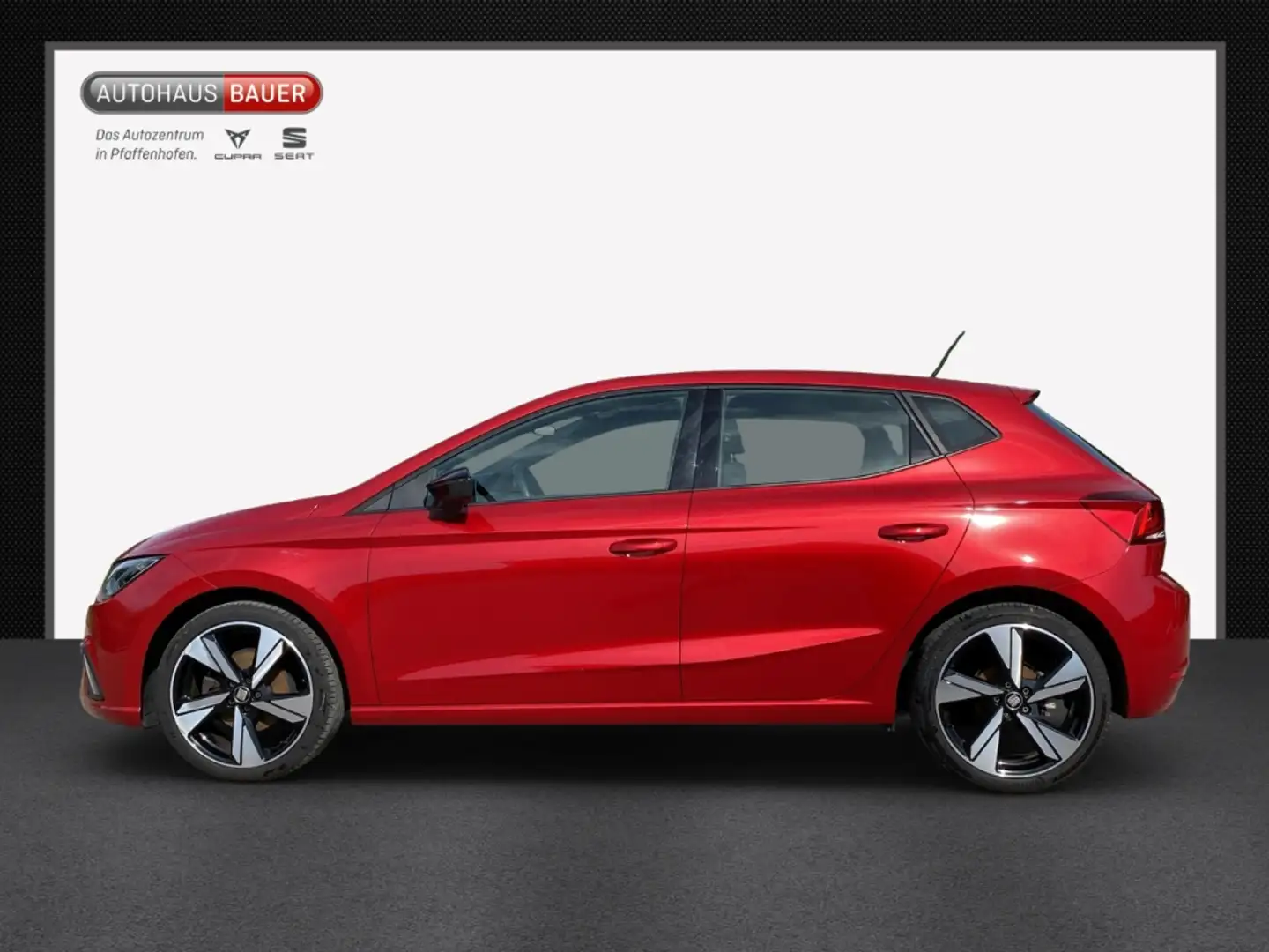 SEAT Ibiza FR 1.0 TSI ACC NAVI+FULLINK KAMERA VOLLED SITZHZ 1 Rood - 2