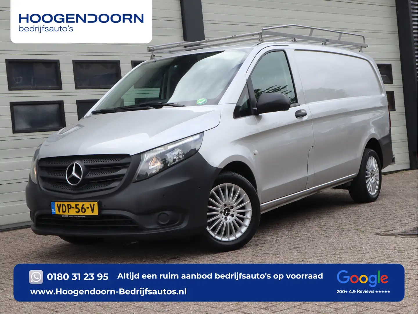 Mercedes-Benz Vito 114 CDI Automaat Euro 6 Lang L2 - Imperiaal - Trek Zilver - 1