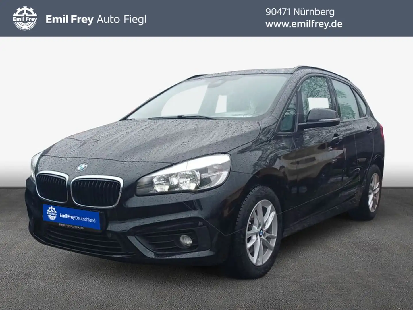 BMW 216 216d Active Tourer Advantage Zwart - 1