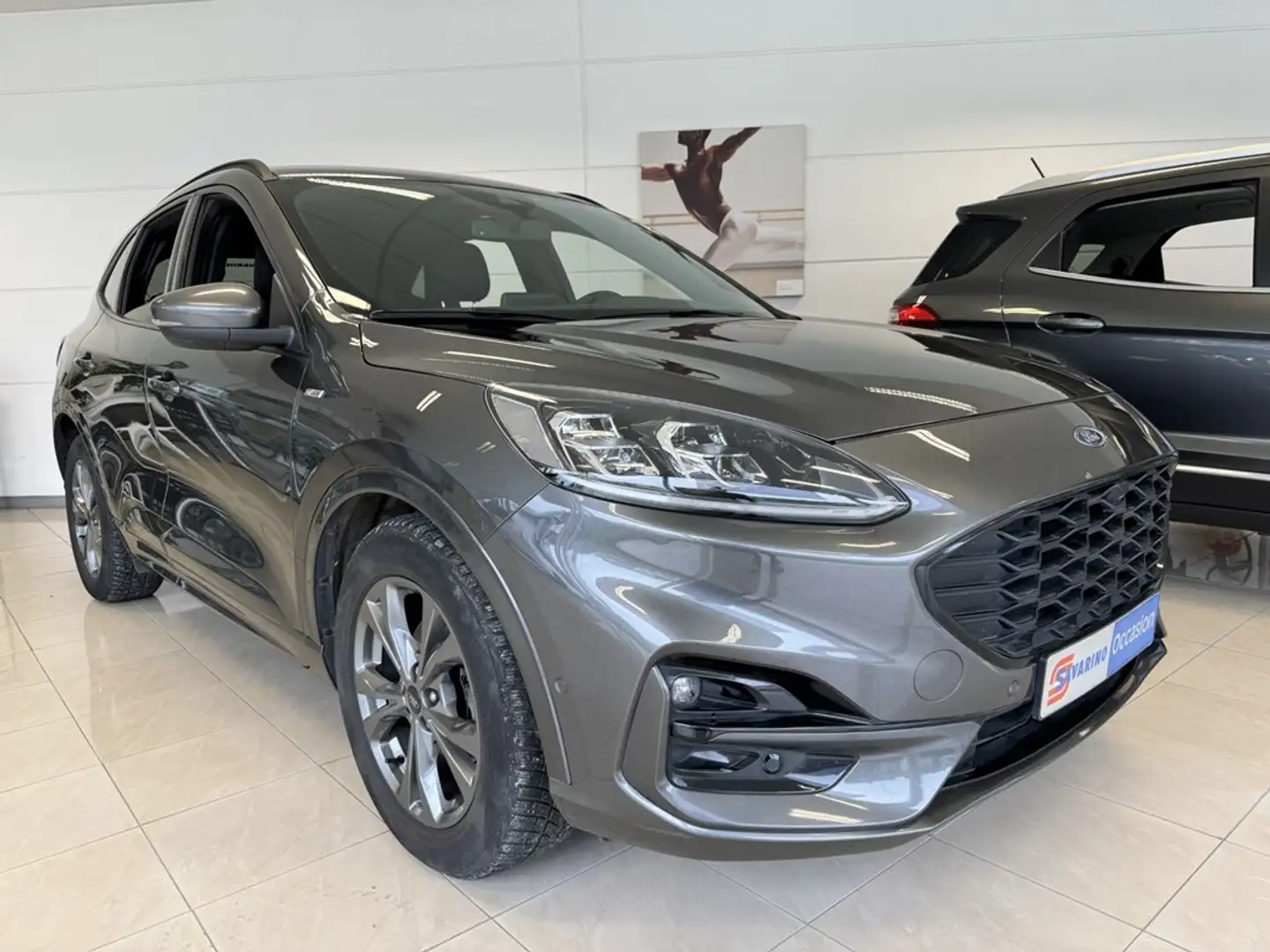 Ford Kuga ST-Line 2.0 Ecoblue MHEV 150 ch Gris - 1