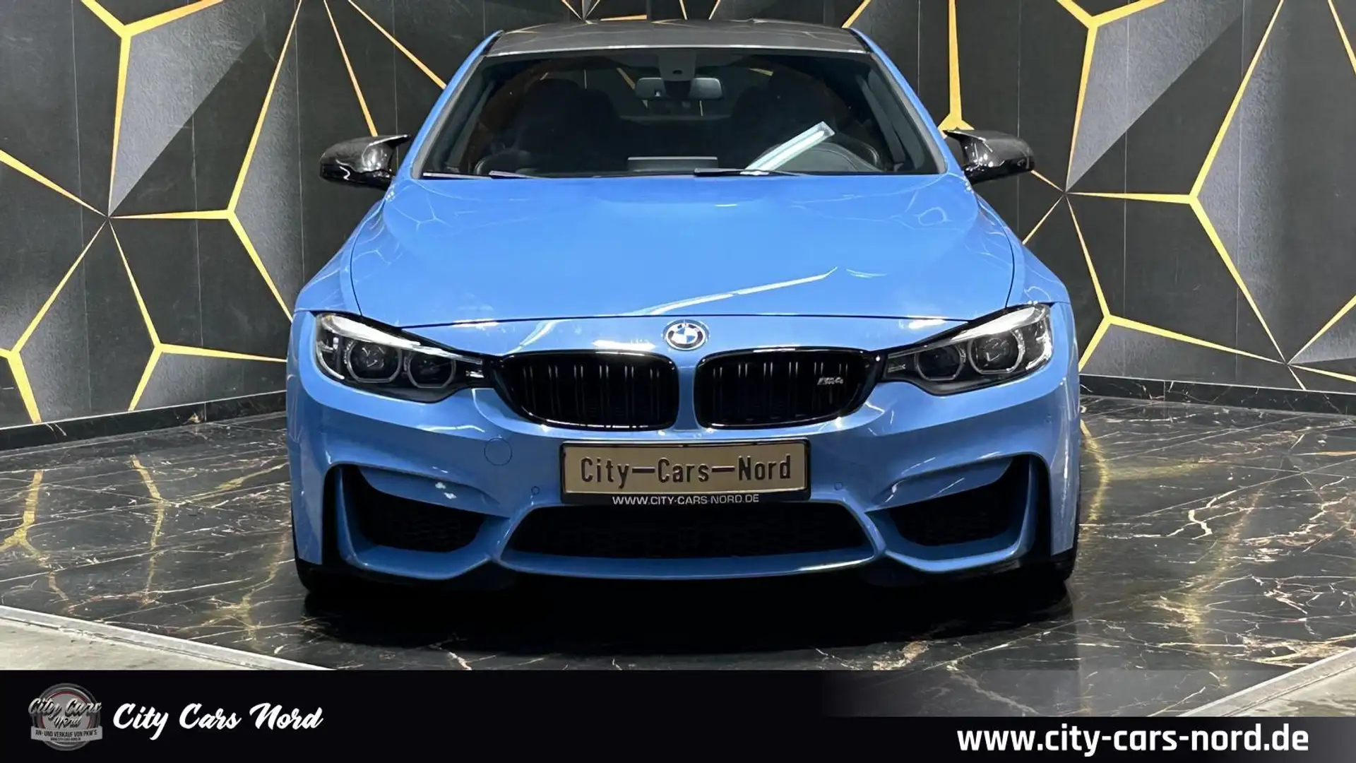 BMW M4 COUPE COMPETITION-CARBON-HUD-H&K-LED Blauw - 2