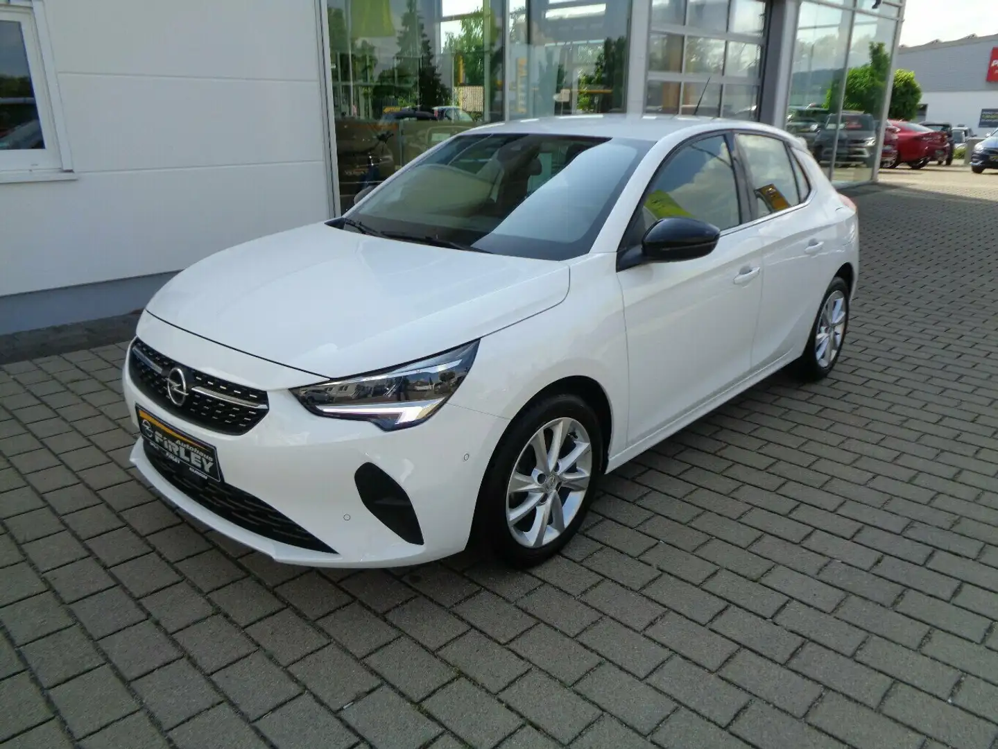 Opel Corsa Elegance Blanc - 2