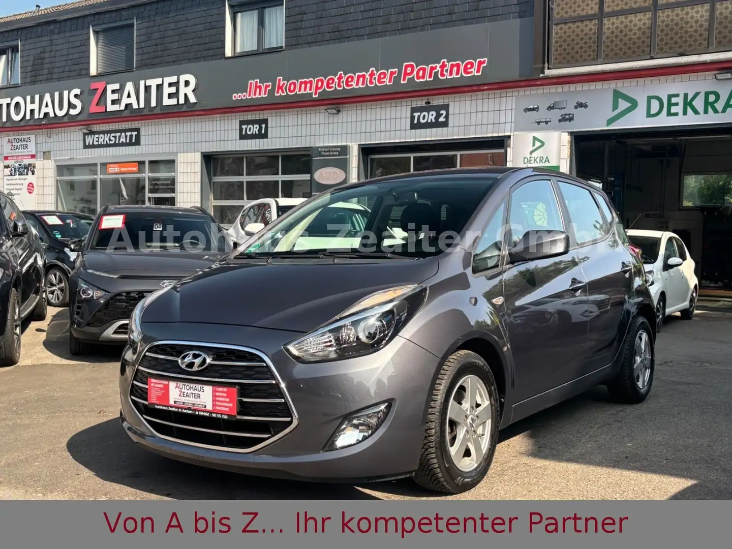 Hyundai iX20 blue Trend *TÜV*INS*70TKM*VollScheckheft* Gris - 2