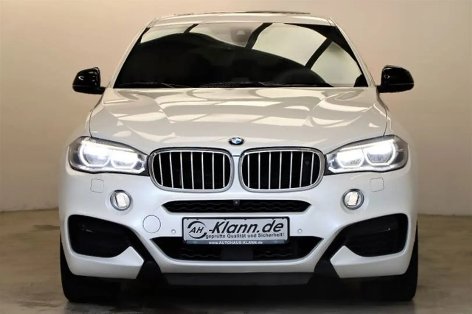 BMW X6 M50d 381PS Voll Standh. ACC Head Up Glasdach Blanc - 2