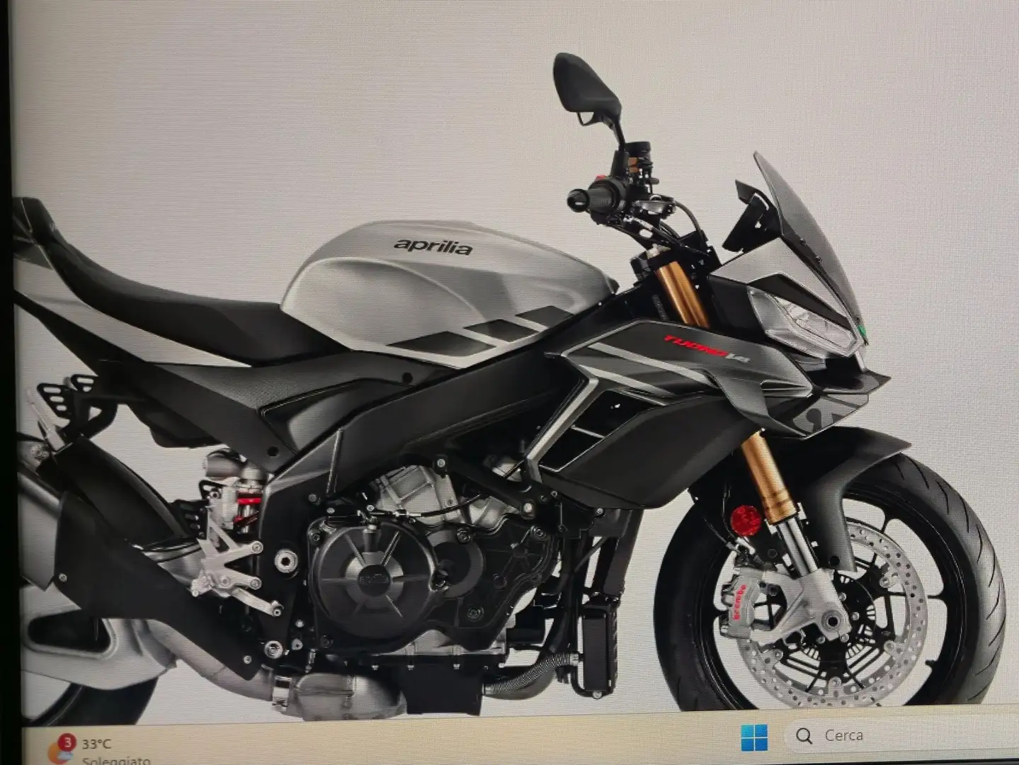 Aprilia Tuono 1100 V4 BASE ABS EURO 5 + Grigio - 1