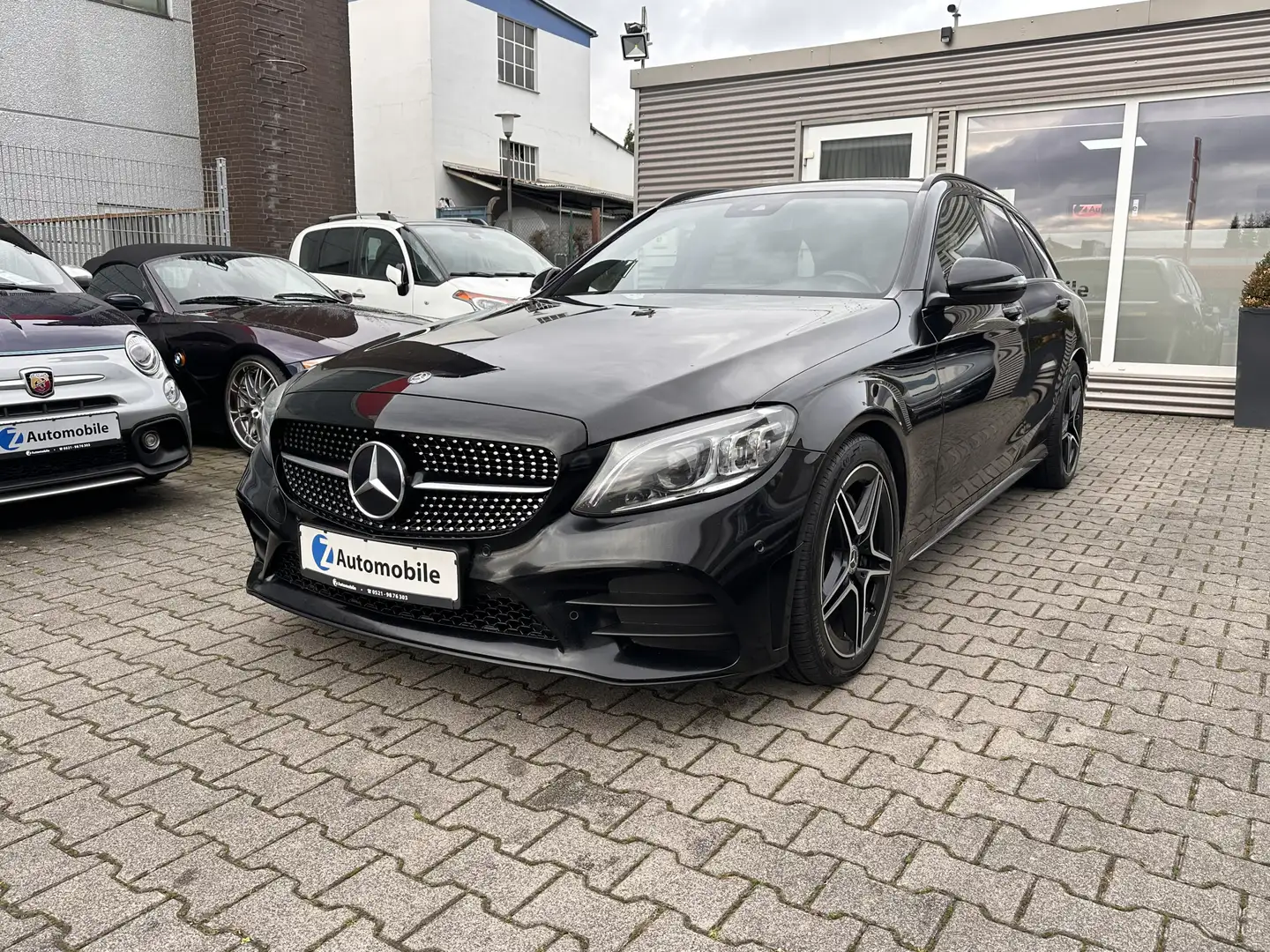 Mercedes-Benz C 220 T d AMG-Line Autom. Zwart - 2
