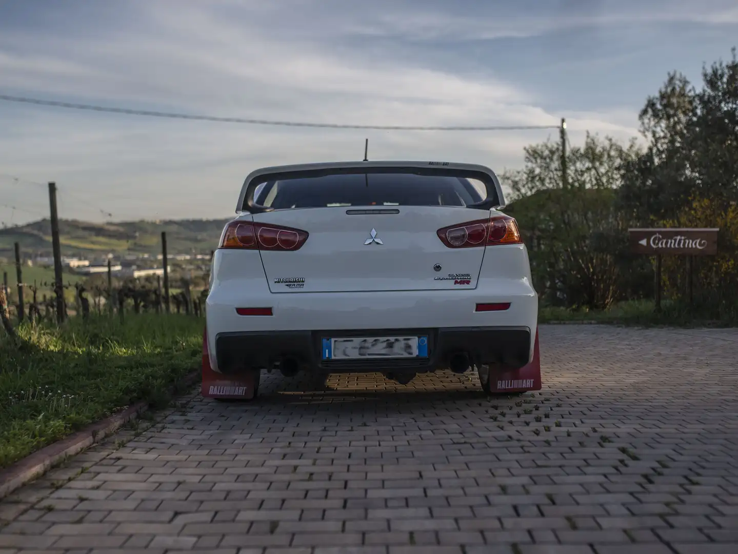 Mitsubishi Lancer Evo Evolution X MR anno 2008 46000 km PERFETTA permute White - 2