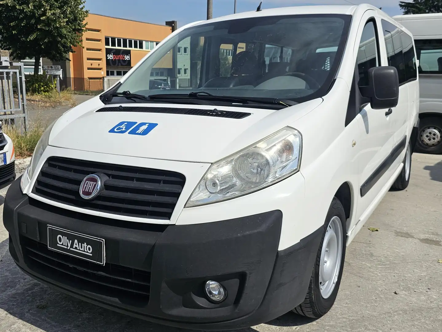 Fiat Scudo Scudo 2.0 MJT PL COMBI 8 POSTI TRASPORTO DISABILI Bianco - 1