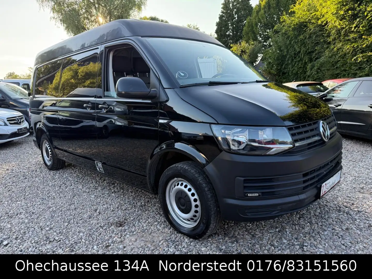 Volkswagen T6 Transporter Kasten Mittelhochdach Top Zustand Schwarz - 2