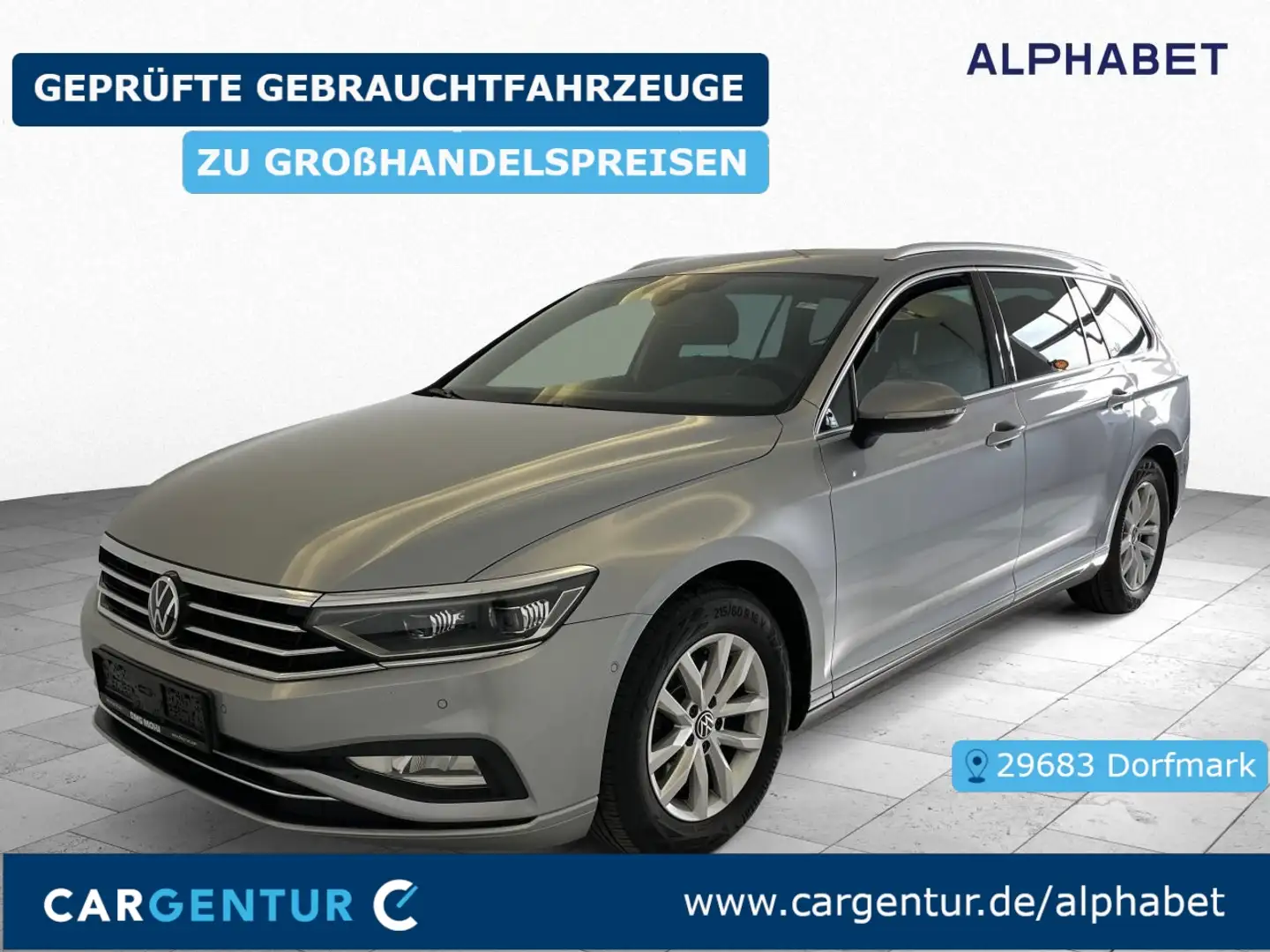 Volkswagen Passat Variant 2.0 TDI Business Matrix 360° Argento - 1