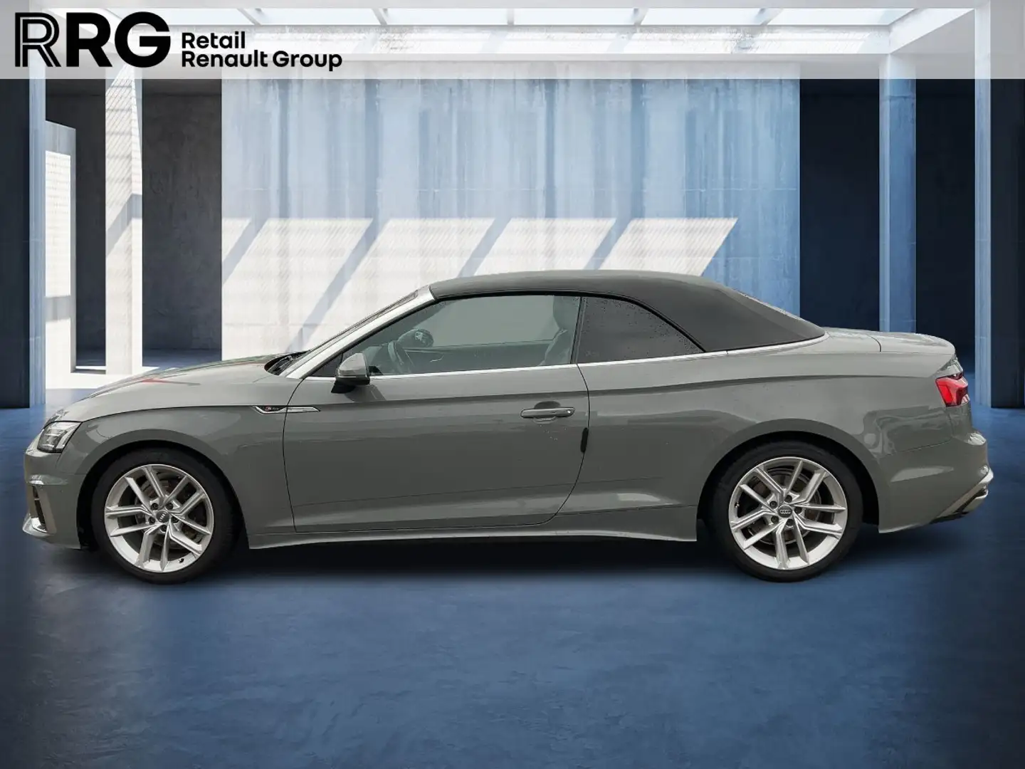 Audi Cabriolet A5 35TDI S-line SHZ LED AHK Kamera Grijs - 2