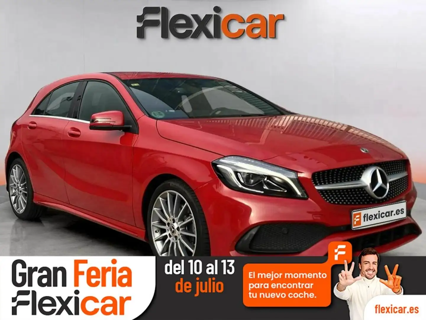 Mercedes-Benz A 200 d Rojo - 1