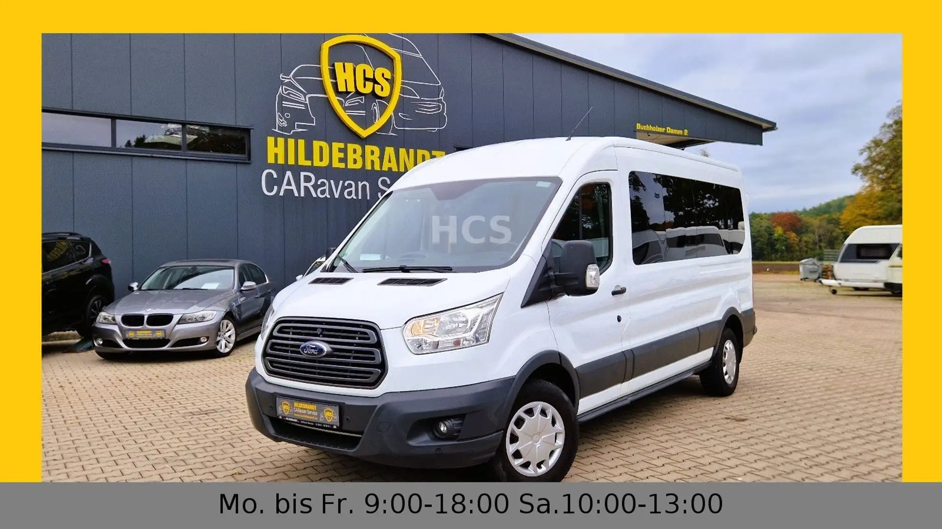 Ford Transit Kombi 350 L3 Trend R-Lift Blanc - 1