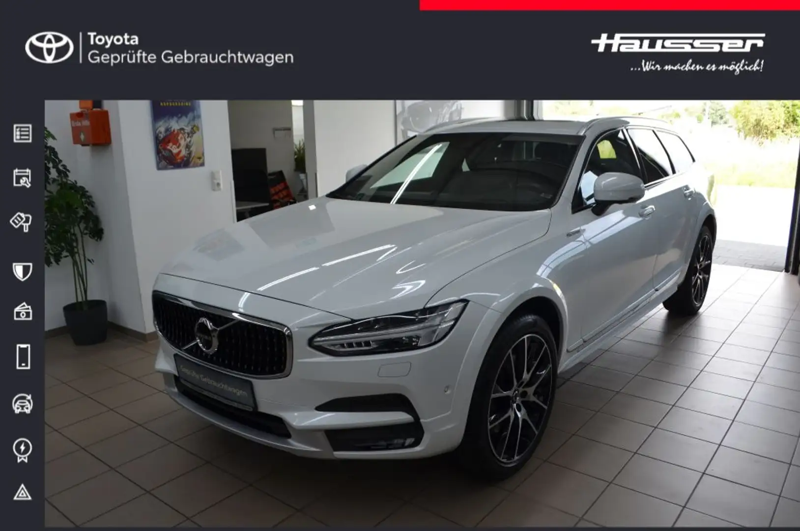 Volvo V90 Cross Country D5 AWD Geartronic Pro*GLASDACH*LUFTFAHR*XENIUM-P*A Weiß - 1