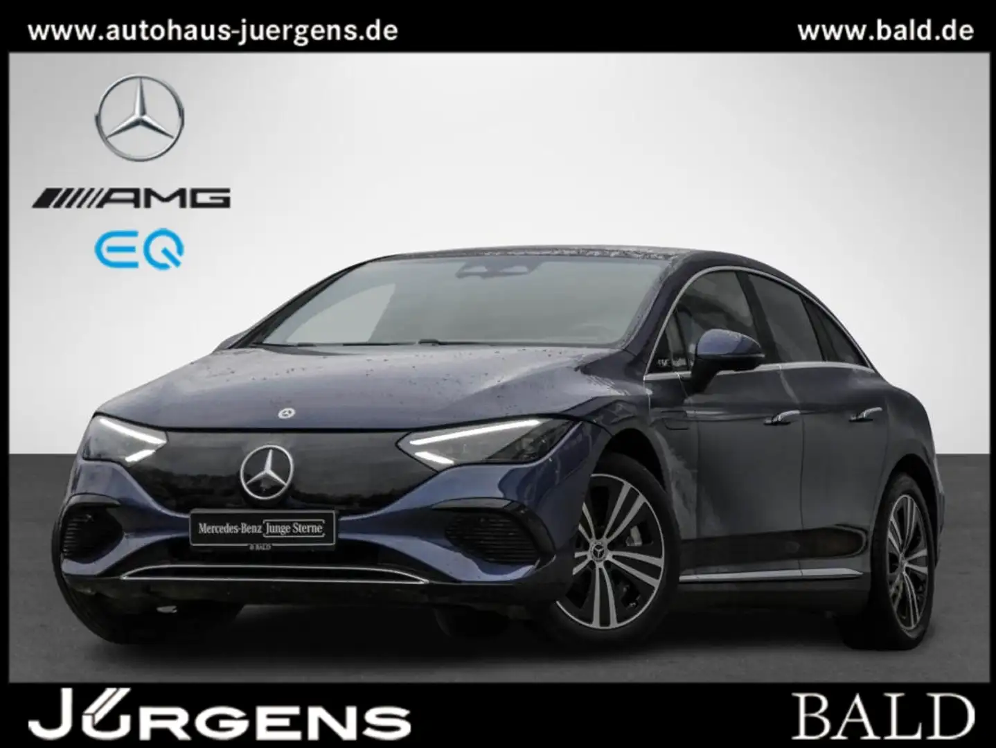 Mercedes-Benz EQE 300 Electr-Art/Pano/Burm/Digital/Distr/Memo Bleu - 1