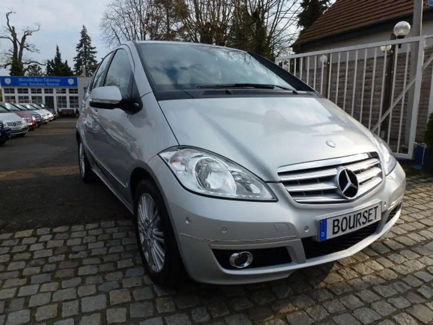 Mercedes-Benz A 160 AVANTGARDE 29.000 KM-Klima-Lamellendach- Einparkhi Silber - 2