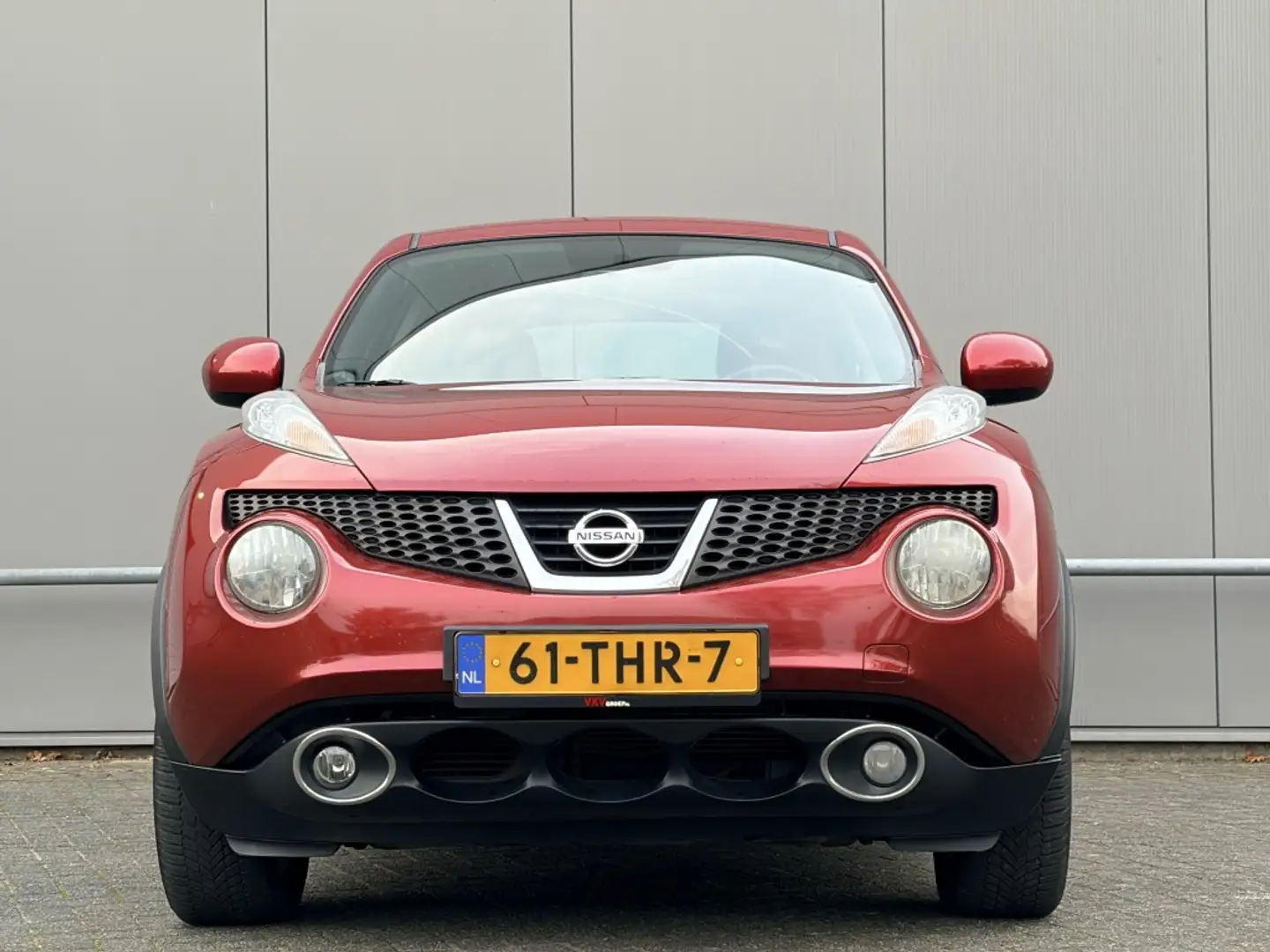 Nissan Juke 1.6 - Nap! - airco - automaat - trekhaak - cruise Rood - 2