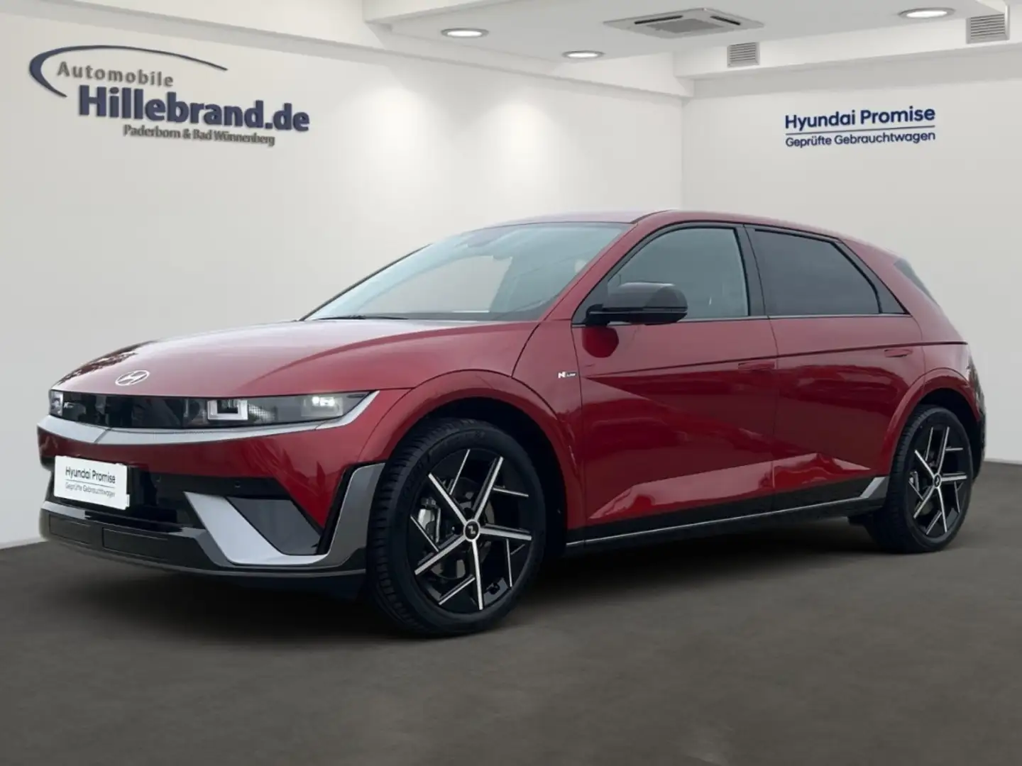 Hyundai IONIQ 5 N Line Elektro 84 kWh Navi Leder Stoff Digitales C Rot - 1