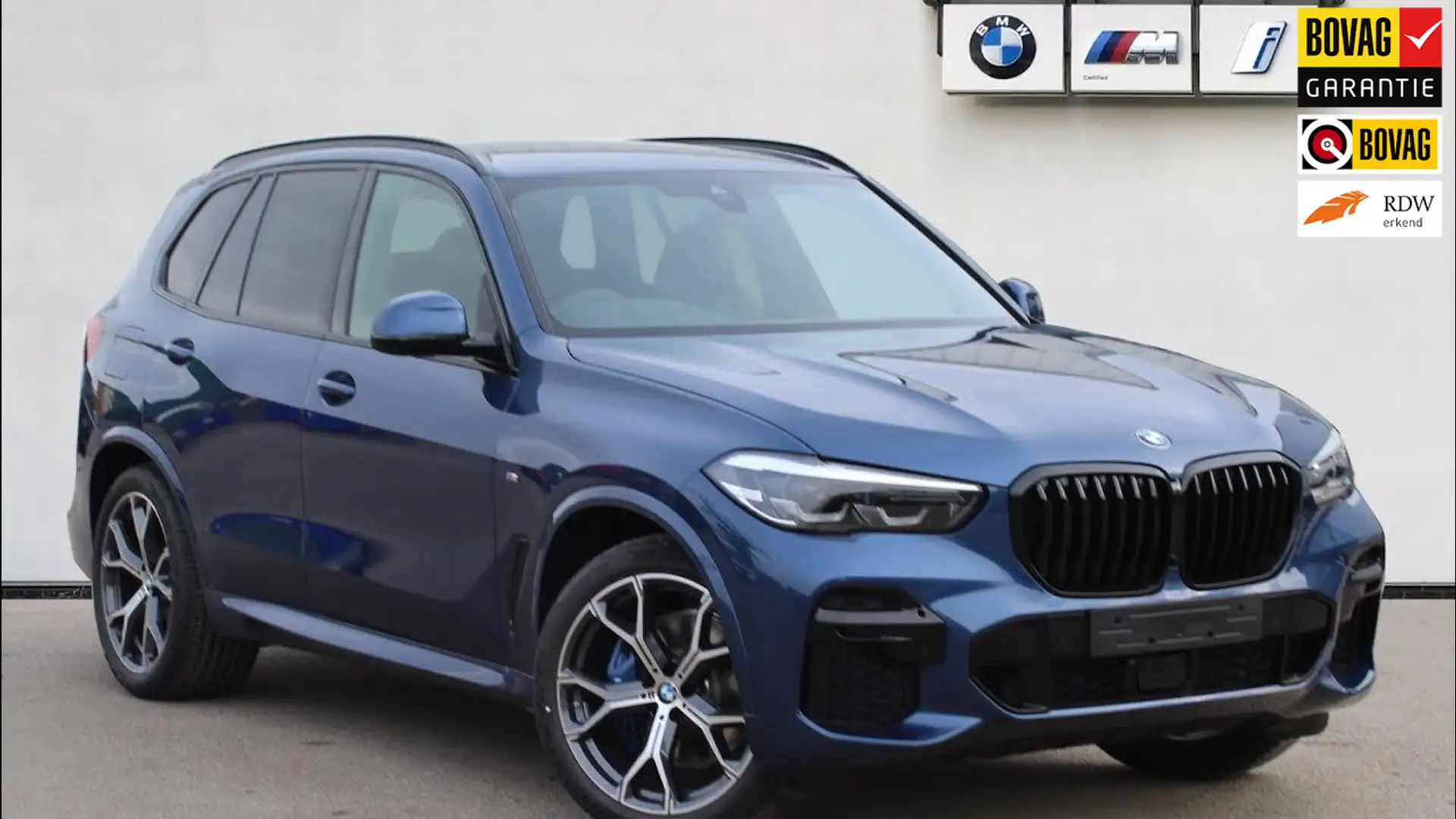 BMW X5 XDrive45e High Executive M Sport|ACC|Memory|Head-u Bleu - 1