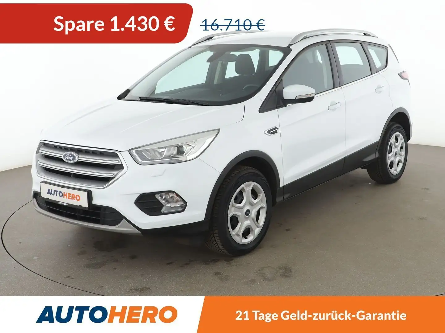 Ford Kuga 1.5 EcoBoost Cool&Connect *NAVI*TEMPO*CAM*PDC*SHZ* Blanco - 1