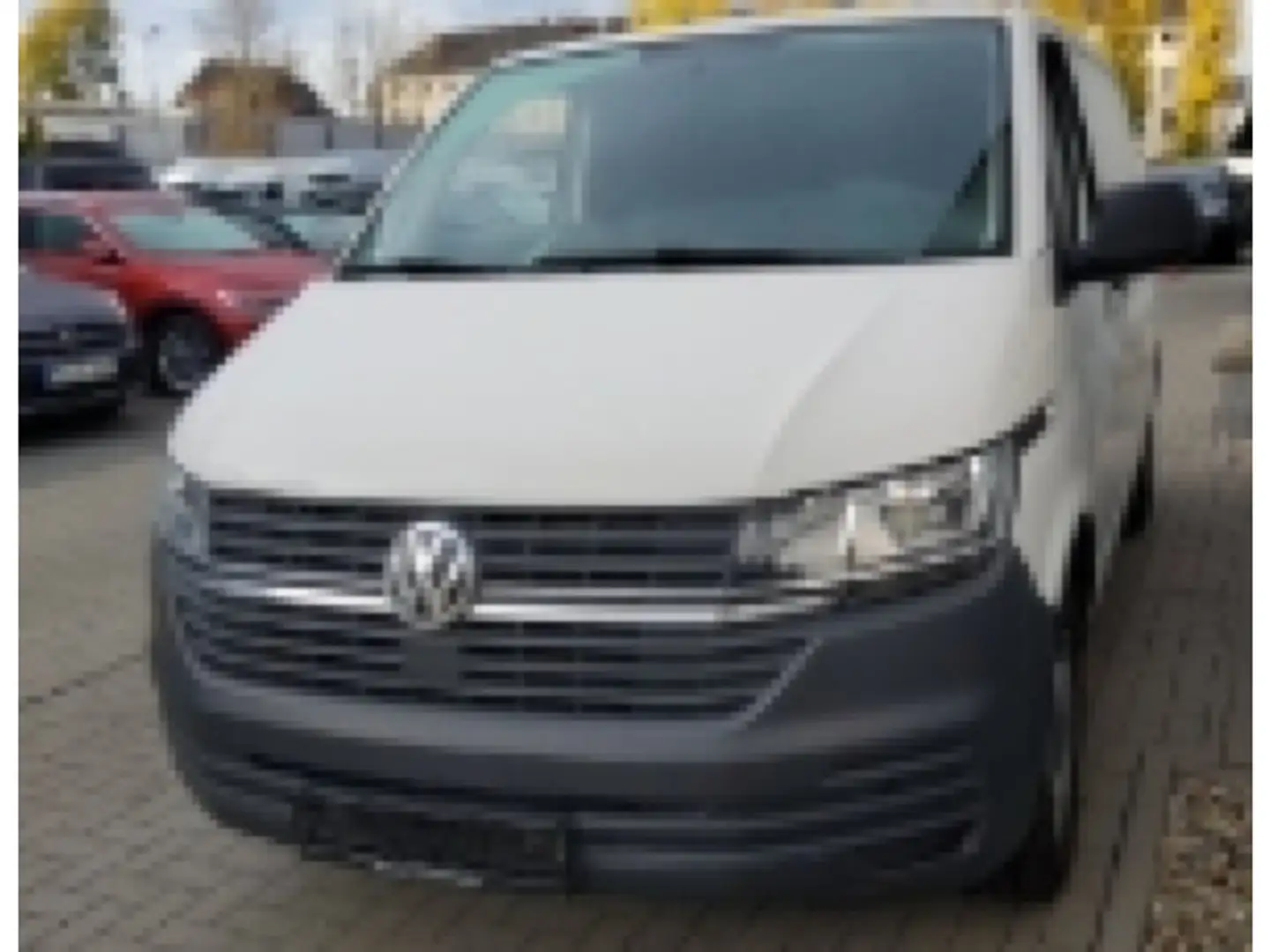 Volkswagen T6.1 Transporter T6.1 Kasten 2.0 TDI DAB+ Klima Weiß - 2