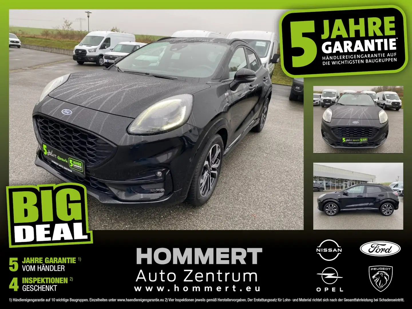 Ford Puma 1.0 EcoBoost ST-Line X *ACC*Kamera*beh.Lenk* Zwart - 1