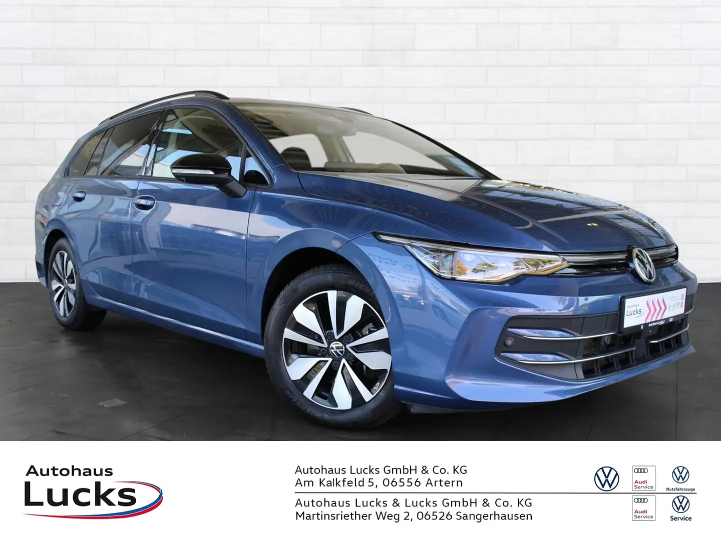Volkswagen Golf Variant VIII 2.0 TDI Goal IQ-LIGHT NAVI AHK ACC KAM Blau - 1
