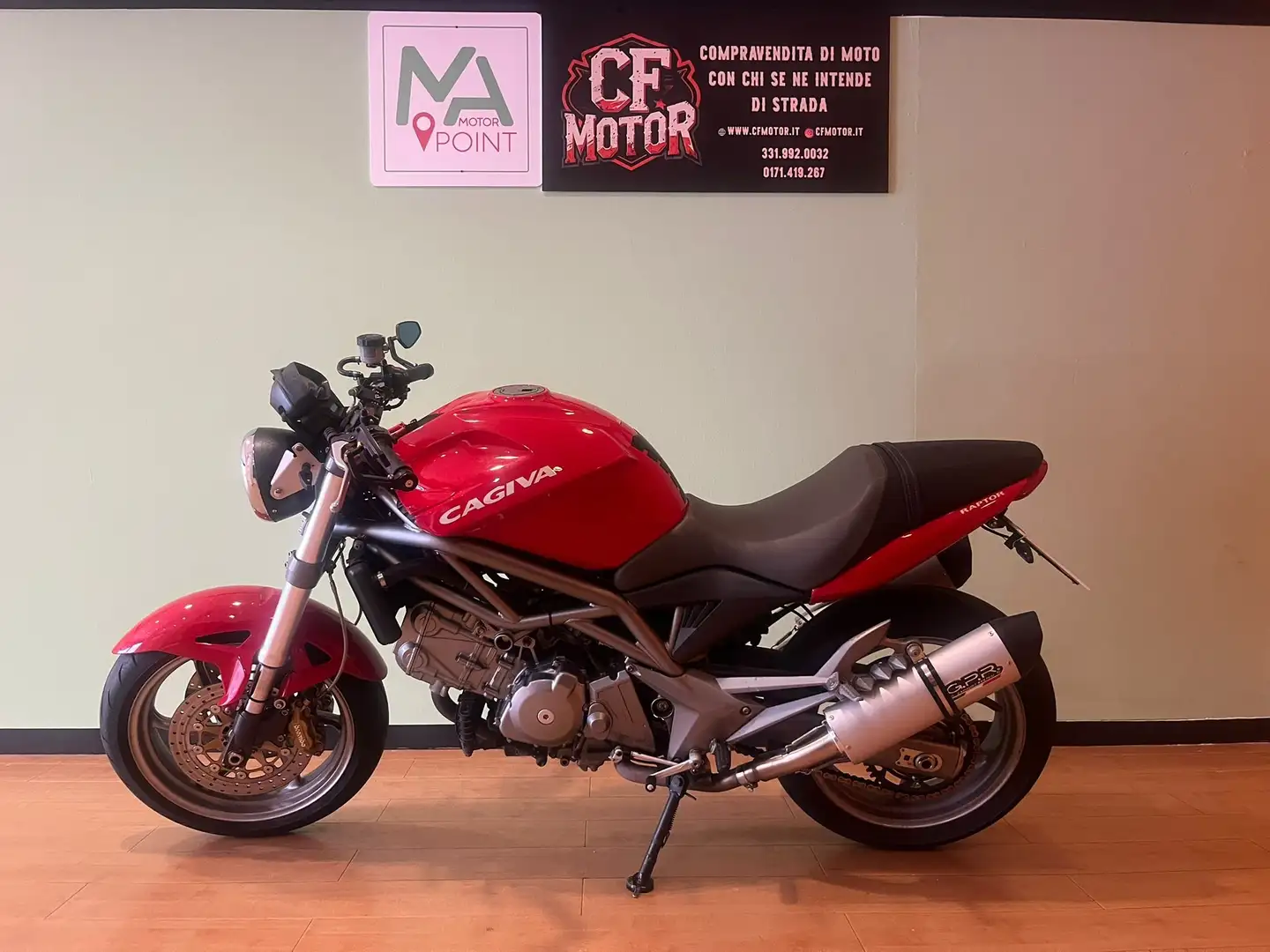 Cagiva Raptor 650 Rood - 1