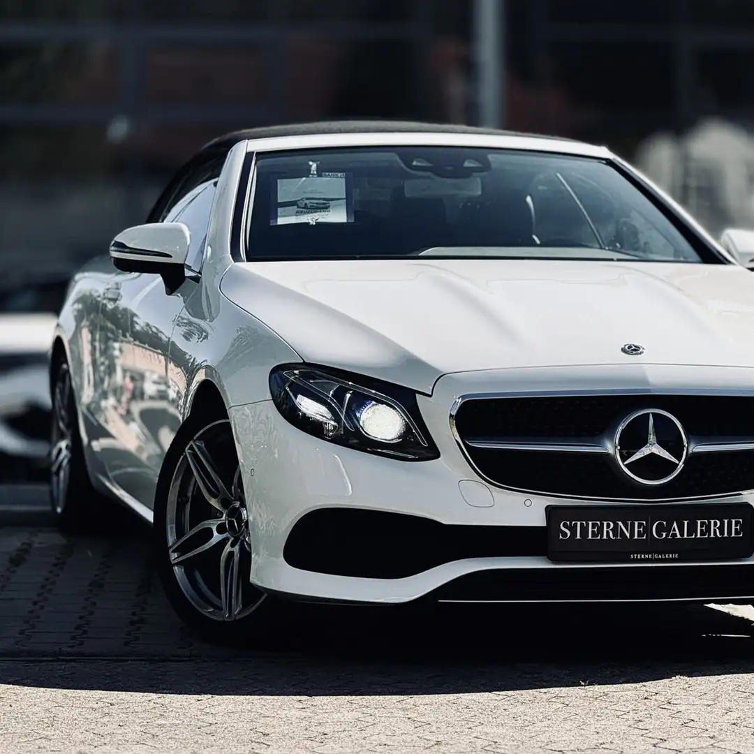 Mercedes-Benz E 300 D/JUNGESTERNE/RÜCKF/SITZH/PARKTR/DISTRO+ Weiß - 1