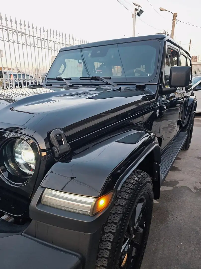Jeep Wrangler Wrangler Unlimited 2.2 mjt II Night Eagle auto Schwarz - 2