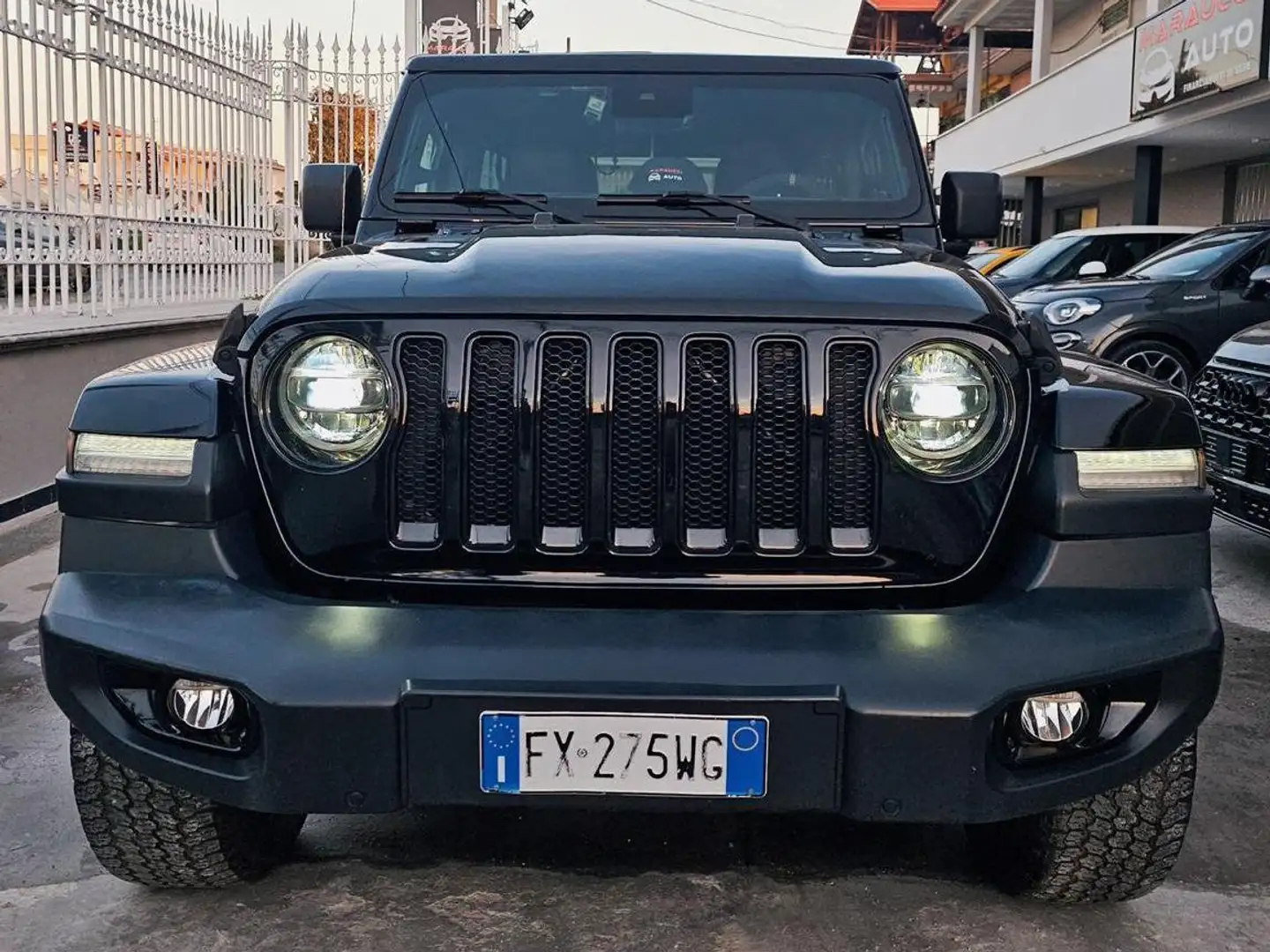 Jeep Wrangler Wrangler Unlimited 2.2 mjt II Night Eagle auto Schwarz - 1