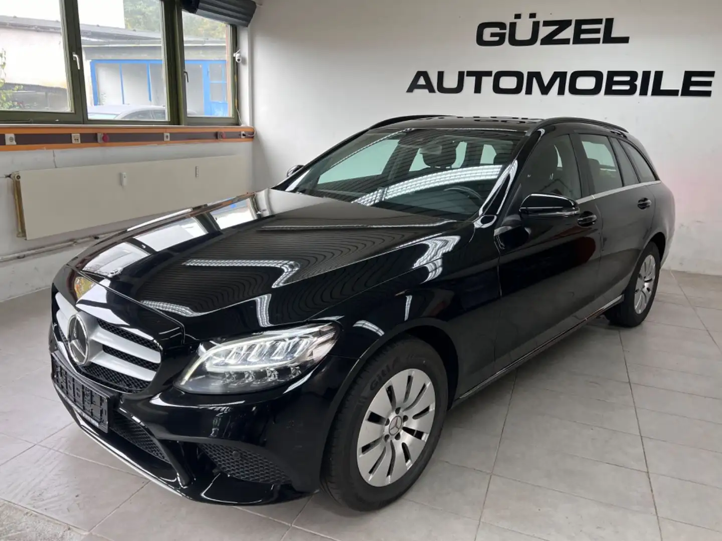 Mercedes-Benz C 200 T d AUT/SPORT/KAM/TOT/DISTR//NAVI/LED/SPUR Noir - 2