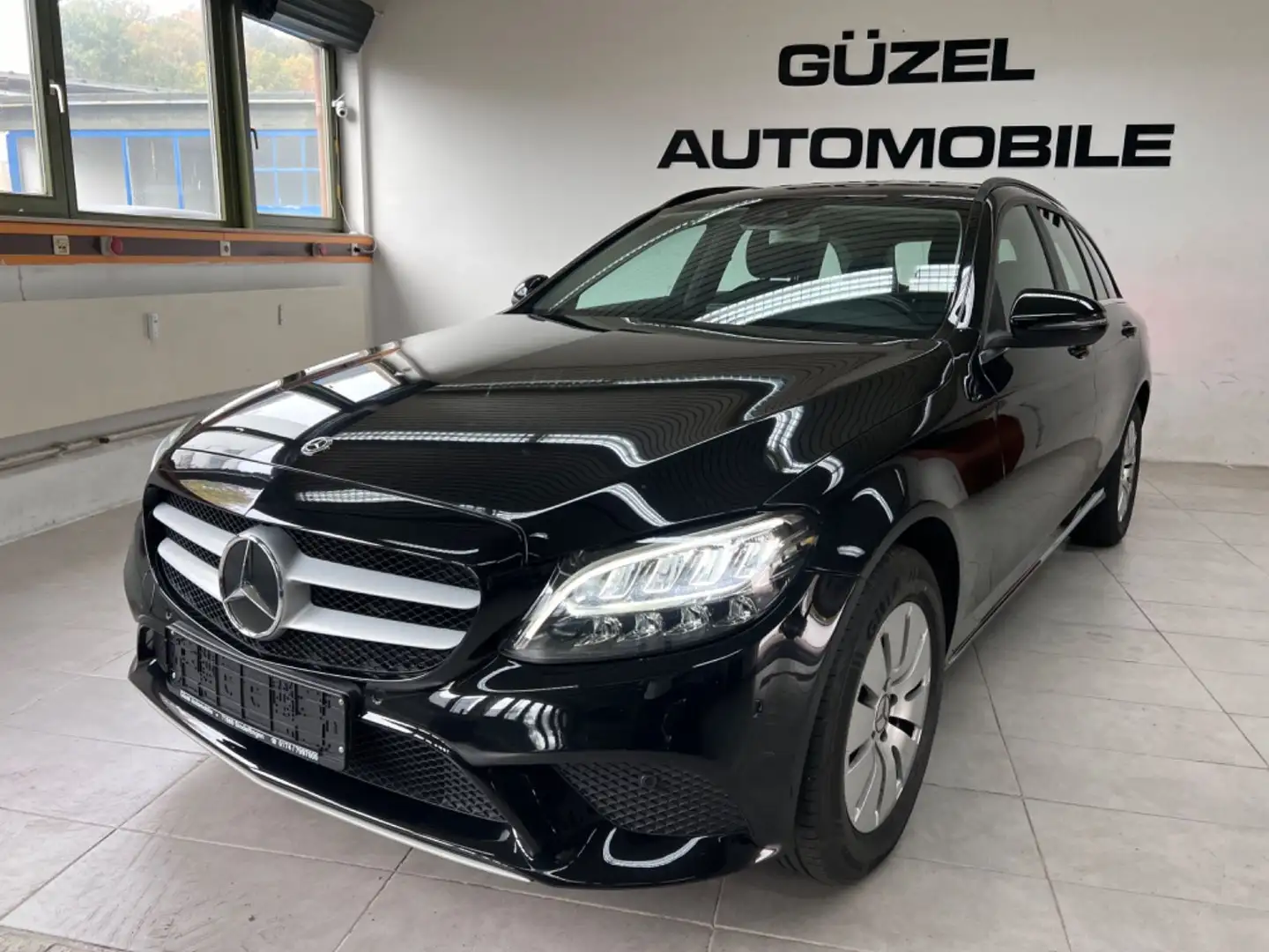 Mercedes-Benz C 200 T d AUT/SPORT/KAM/TOT/DISTR//NAVI/LED/SPUR Noir - 1